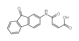 3-[(9-oxofluoren-2-yl)carbamoyl]prop-2-enoic acid picture