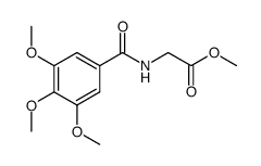 methyl 2-(3,4,5-trimethoxybenzamido)acetate Structure