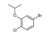 4-Bromo-1-chloro-2-(propan-2-yloxy)benzene Structure