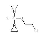 diaziridin-1-yl-(2-chloroethoxy)-sulfanylidene-phosphorane Structure