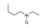 Butylchloroethylarsine结构式