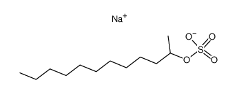 sodium 2-(n-dodecyl) sulphate结构式