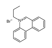 5-propylphenanthridin-5-ium,bromide结构式