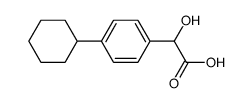 4-cyclohexyl-mandelic acid Structure