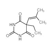 BARBITURIC ACID, 5-ETHYL-5-(1-ISOBUTENYL)- picture