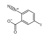 4-Iod-benzoldiazonium-2-carboxylat结构式