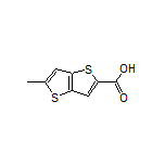 5-Methylthieno[3,2-b]thiophene-2-carboxylic Acid Structure