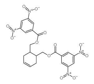 4-Cyclohexene-1,2-dimethanol,1,2-bis(3,5-dinitrobenzoate) picture