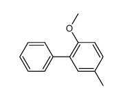 2-methoxy-5-methylbiphenyl Structure