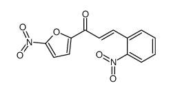 1-(5-nitrofuran-2-yl)-3-(2-nitrophenyl)prop-2-en-1-one Structure