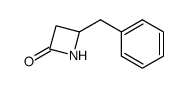 (+/-)-4-benzyl-2-azetidinone Structure