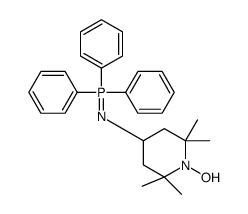 2,2,6,6-Tetramethyl-4-[(triphenylphosphoranylidene)amino]-1-piperidinyloxy Structure