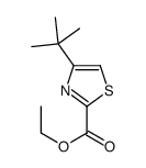 Ethyl 4-(tert-butyl)thiazole-2-carboxylate structure