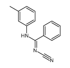 N-(3-methylphenyl)-N'-cyanobenzamidine结构式