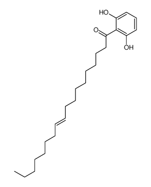 1-(2,6-dihydroxyphenyl)octadec-10-en-1-one Structure