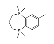 1,1,5,5,7-pentamethyl-3,4-dihydro-2H-1,5-benzodisilepine Structure