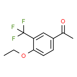 4'-Ethoxy-3'-(trifluoromethyl)acetophenone structure