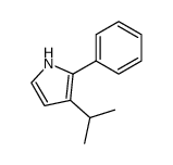 3-isopropyl-2-phenylpyrrole结构式