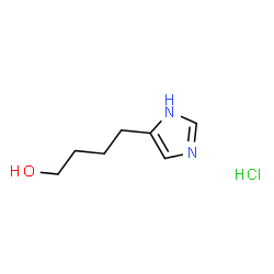 4-(1H-IMIDAZOL-4-YL)-BUTAN-1-OL HCL Structure