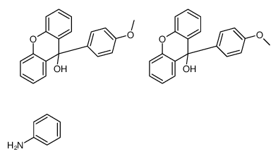 aniline,9-(4-methoxyphenyl)xanthen-9-ol Structure