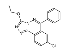 8-chloro-3-ethoxy-6-phenyl-[1,2,4]triazolo[3,4-a]phthalazine Structure