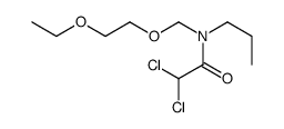 2,2-dichloro-N-(2-ethoxyethoxymethyl)-N-propylacetamide Structure