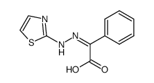 Phenyl-(thiazol-2-yl-hydrazono)-acetic acid结构式