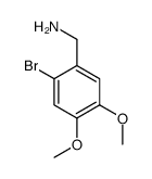 2-溴-4,5-二甲氧基苄胺结构式