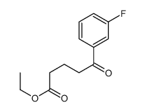 ETHYL 5-(3-FLUOROPHENYL)-5-OXOVALERATE图片