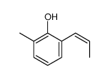 2-methyl-6-prop-1-enylphenol结构式