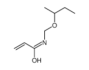 N-(butan-2-yloxymethyl)prop-2-enamide Structure