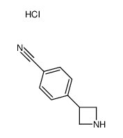 4-(氮杂环丁烷-3-基)苯甲腈盐酸盐图片