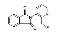 2-Bromomethyl-3-phthalimido-pyridine structure