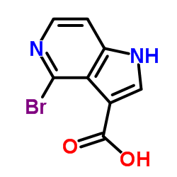 4-BROMO-5-AZAINDOLE-3-CARBOXYLIC ACID图片