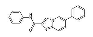 N,6-diphenylimidazo[1,2-a]pyridine-2-carboxamide Structure