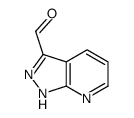 1H-PYRAZOLO[3,4-B]PYRIDINE-3-CARBALDEHYDE structure