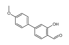 2-hydroxy-4-(4-methoxyphenyl)benzaldehyde Structure