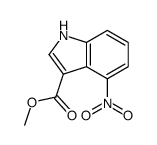 methyl 4-nitro-1H-indole-3-carboxylate Structure