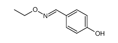 4-hydroxybenzaldehyde O-ethyloxime Structure