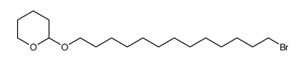 2-(13-bromotridecoxy)oxane Structure