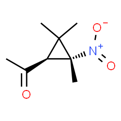 Ethanone, 1-(2,2,3-trimethyl-3-nitrocyclopropyl)-, trans- (9CI)结构式