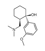 (-)-(S,S)-trans-Tramadol structure