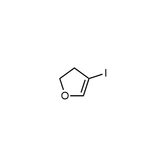 4-Iodo-2,3-dihydrofuran structure