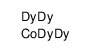 cobalt,dysprosium(3:4)结构式