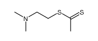 dithioacetic acid-(2-dimethylamino-ethyl ester) Structure