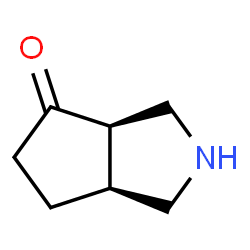 Cyclopenta[c]pyrrol-4(1H)-one, hexahydro-, cis- (9CI) structure