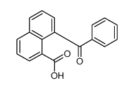 8-Benzoyl-1-naphthoic acid结构式