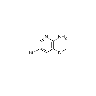 5-Bromo-N3,N3-dimethylpyridine-2,3-diamine picture