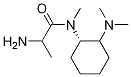 (S)-2-AMino-N-(2-diMethylaMino-cyclohexyl)-N-Methyl-propionaMide结构式