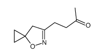 6-(3-Oxobutyl)-4-oxa-5-azaspiro<2.4>hept-5-ene Structure